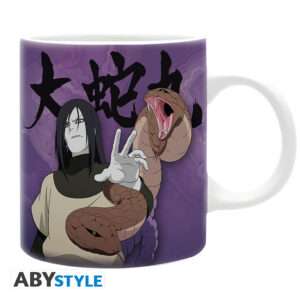 Naruto Shippuden - Tazza - 320 Ml - Orochimaru & Sasuke - Subli -