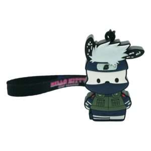 Naruto Shipudden X Hello Kitty Pvc Portachiavi Pochacco Kakashi Teknofun