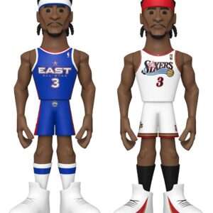 Nba Legends Vinile Gold Figures 13 Cm Allen Iverson (philadelphia 76ers) Funko