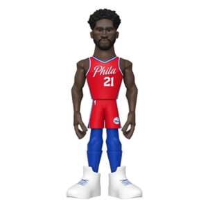 Nba: Sixers Vinil Gold Figure Joel Embiid 13 Cm Funko