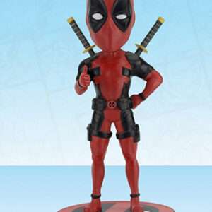 NECA MARVEL CLASSIC DEADPOOL RED/BLACK HK HEADKNOCKER
