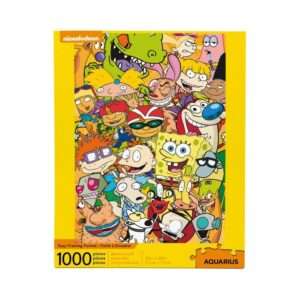 Nickelodeon Jigsaw Puzzle Cast (1000 Pezzi) Aquarius