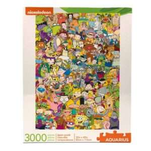 Nickelodeon Jigsaw Puzzle Cast (3000 Pezzi) Aquarius