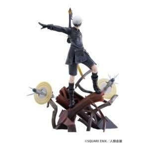 Nier:automata Ver1.1a Pvc Statua 1/7 Yorha No. 9 Type S Covering Fire 31 Cm Proof