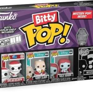 Nightmare Before Christmas Bitty Funko Pop 4 Figura  Sorpresa 2,5 Cm