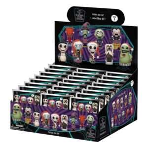 Nightmare Before Natale 3d Pvc Bag Clips Glow In The Dark Series 9 Con Figure Int.