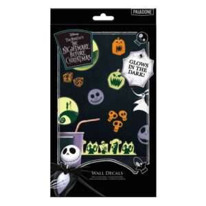 Nightmare Before Christmas Gadget Wall Decals Glow In The Dark Nightmare Before Christmas Paladone Products