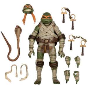 Ninja Turtles As The Mummy Michelangelo Ultimate Figura 18cm Neca