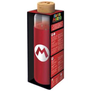Nintendo Super Mario Bros Silicone Cover Bottiglia Di Vetro 585ml Stor