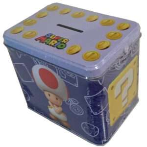 Nintendo Super Mario Bros Toad Tazza + Money Box Set Nintendo
