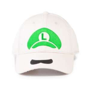 Nintendo Super Mario Luigi Icon Cappellino Regolabile Difuzed