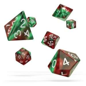 Oakie Doakie Dice RPG Set Gemidice - Bloody Jungle (7) Oakie Doakie Dice