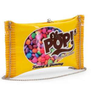 Oh My Pop! Chococandy Borsa a Tracolla Catena, Giallo Karactermania
