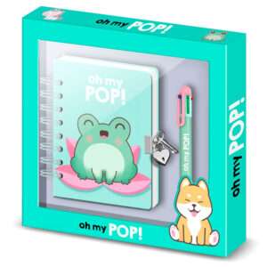 Oh My Pop! Froggy Diario + Pen Karactermania