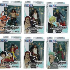 One Piece Anime Heroes Assortimento Action Figure Casuale 17 Cm (1 pezzo) Bandai
