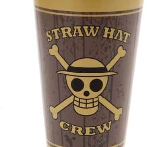 One Piece Bicchiere 400ml Con Teschi AbyStyle