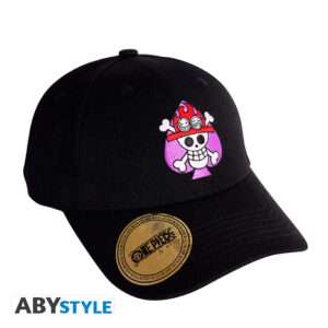 One Piece - Cappellino Nero il Teschio di Ace AbyStyle
