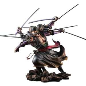 One Piece Excellent P.O.P. "Maximum" Statua Roronoa Zoro Asura 17 Cm Megahouse