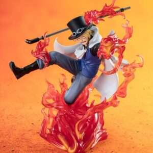 One Piece Figuarts Zero Extra Battle Pvc Statua Sabo Fire Fist Rook Check 19 Cm Bandai Tamashii Nations
