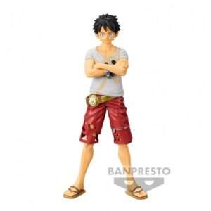 One Piece Film Red Vol.6 The Grandline Men Luffy Figura 16cm Banpresto