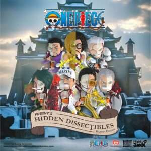 One Piece Freeny's Hidden Dissectables Marines Edition 4 Inch Vinile Figura Blind Box  Mighty Jaxx