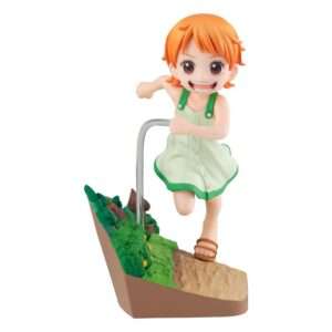 One Piece G.e.m. Series Pvc Statua Nami Run! Run! Run! 11 Cm Megahouse