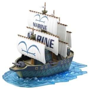 One piece Grand Ship Collection Model Kit Marine Warship 13 Cm Bandai
