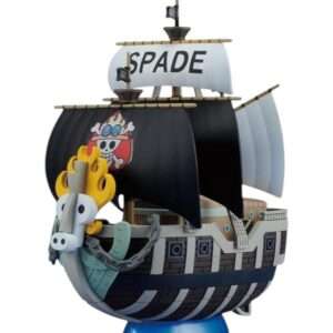 One piece Grand Ship Collection Model Kit Spade Pirates Ship 13 Cm Bandai