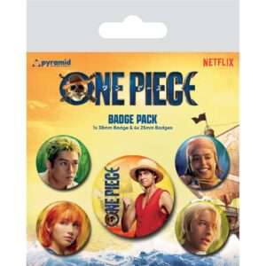 One Piece Live Action Cannuccia Hats Bad Pac Badge Pack Pyramid International