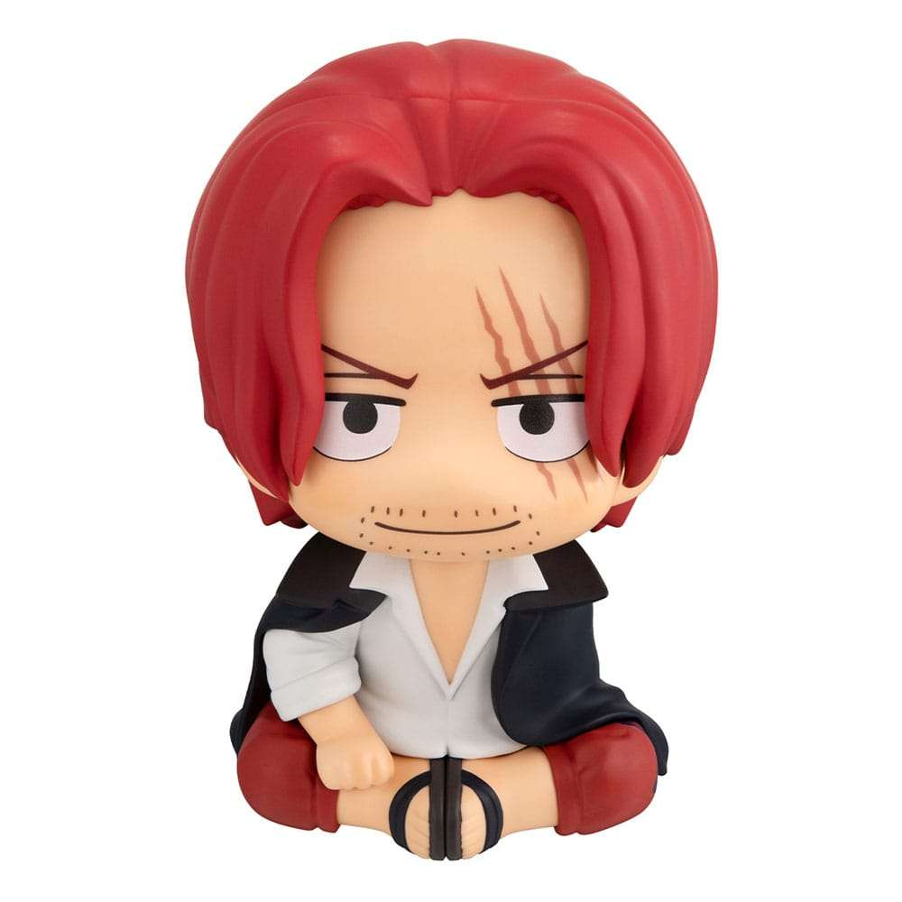 One Piece Look Up Pvc Statua Shanks 11 Cm (with Regalo) Megahouse