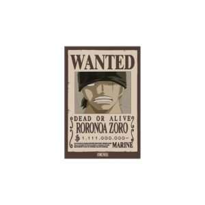 ONE PIECE - Magnete - Wanted Zoro