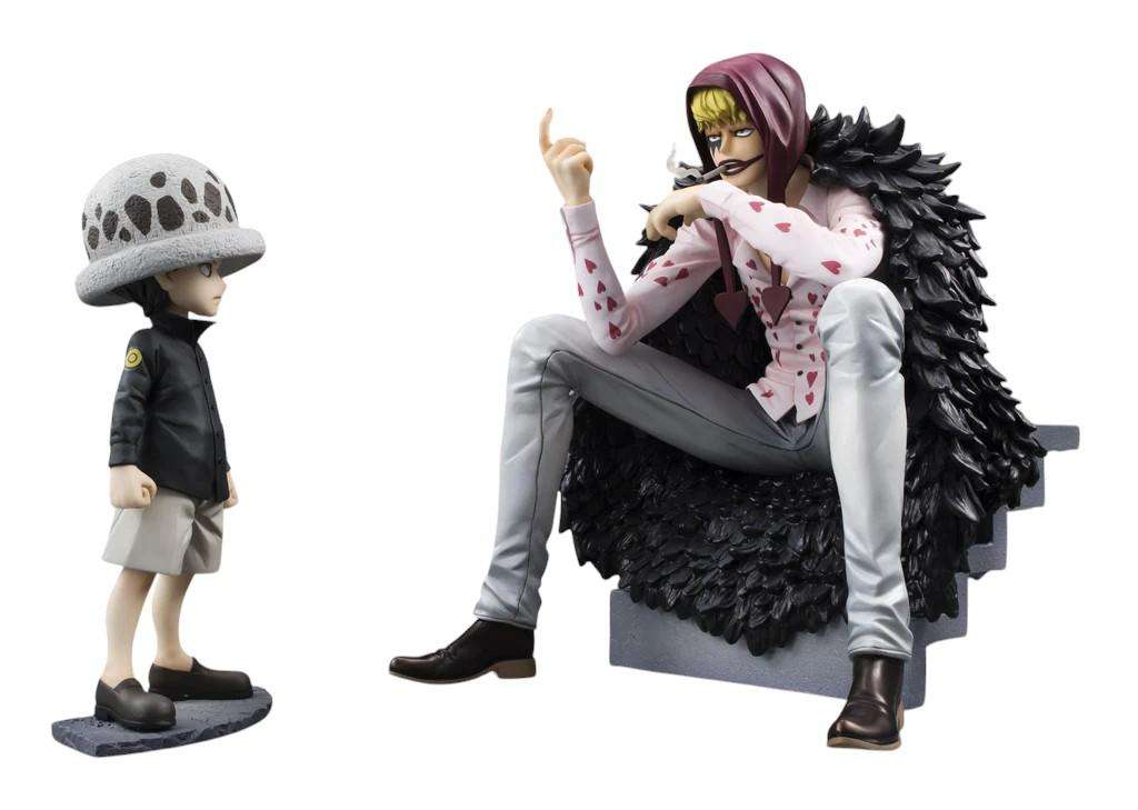 One Piece P.O.P. "Limited Edition" Statua Pvc Corazon & Law 17 Cm Megahouse