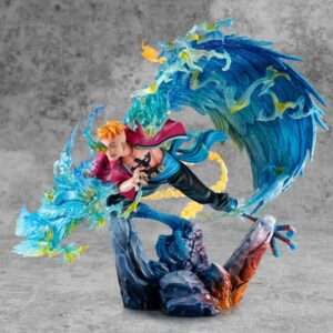 One Piece P.o.p Mas Maximum Pvc Statua Marco The Phoenix Leader Of 1st Group Of Whitebeard Pirates 32 Cm Megahouse