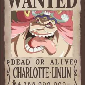 One Piece - Poster Ricercata "Wanted Big Mom" 52 x 38 cm AbyStyle