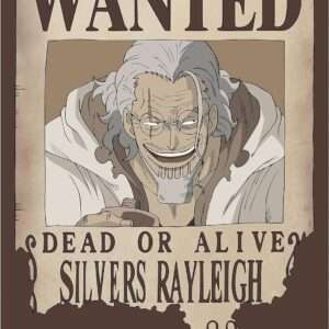 One Piece - Poster Ricercato "Wanted Rayleigh" 52 x 38 cm AbyStyle