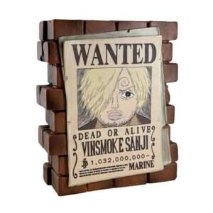 ONE PIECE POSTER WANTED SANJI MONEY BOX Salvadanaio Plastoy