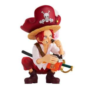 One Piece Roger Pirates Shanks Ichibansho Figura 9cm Banpresto
