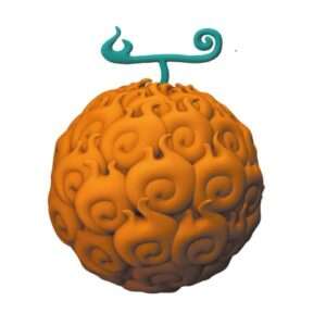 One Piece Salvadanaio Devil Fruit Mera Mera No Mi Plastoy