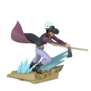 One Piece Senkozekkei Dracule Mihawk Figura 12cm Banpresto