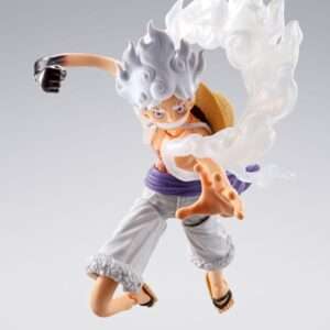 One Piece S.h.figuarts Action Figura Monkey D. Luffy Gear 5 -future Island Egghead- 15 Cm Bandai Tamashii Nations