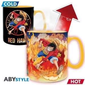 One Piece Tazza Magica 460 Ml Luffy & Sabo Abystyle