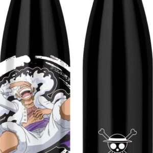 One Piece Thermo Bottiglia D'acqua Luffy Gear 5 Black Halantex