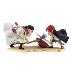 One Piece World Collectable Log Stories Edward Newgate Vs. Shanks Figura 13cm Banpresto