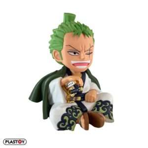ONE PIECE ZOROJURO MONEY BOX Salvadanaio Plastoy