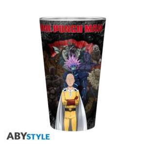 ONE PUNCH MAN - Large Glass - 400ml - One against all
