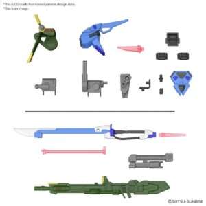 OPTION PARTS SET GUNPLA 02 LAUN STRI BANDAI