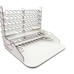 Paint Display E Work St W Storag 40x30 Accessori Per Modellismo Vallejo