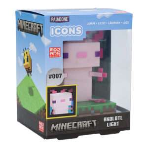 PALADONE* ICONS MINECRAFT AXOLOTL - LAMPADE