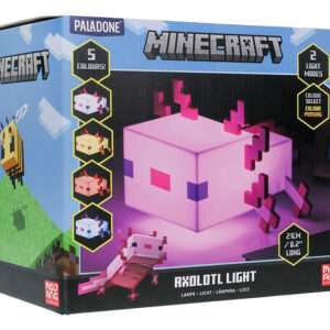 PALADONE* LAMPADA MINECRAFT AXOLOTL MINECRAFT - LAMPADE