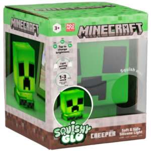 PALADONE LAMPADA SQUISHY GLOW SILICONE MINECRAFT CREEPER MINECRAFT - LAMPADE